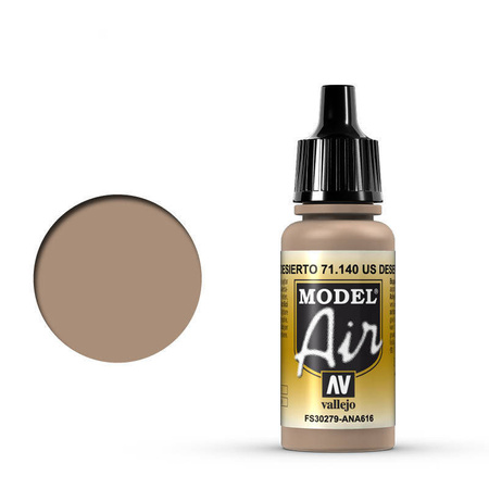 Farba Vallejo Air 71140 US Desert Sand FS30279
