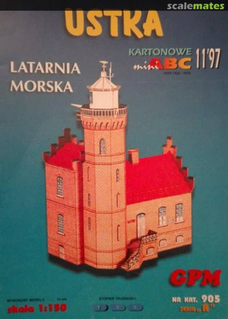 Model kartonowy GPM 905 Ustka - Latarnia morska