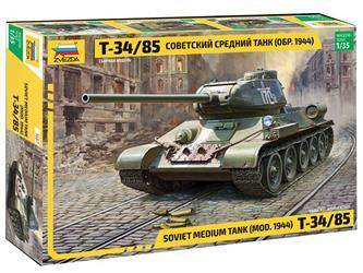 Zvezda 3687 T-34/85 (MOD. 1944)