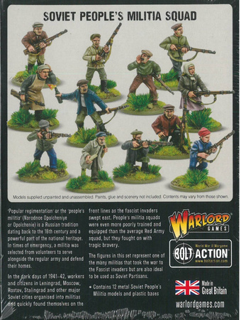 Bolt Action Soviet People's Militia Squad