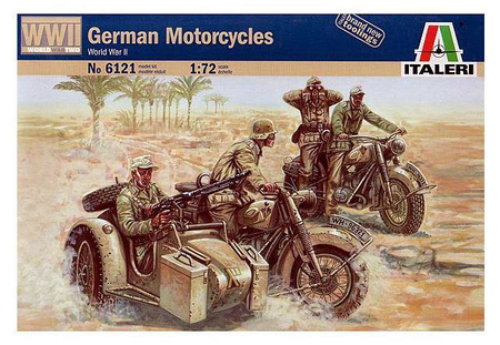Italeri 6121 - German Motorcycles