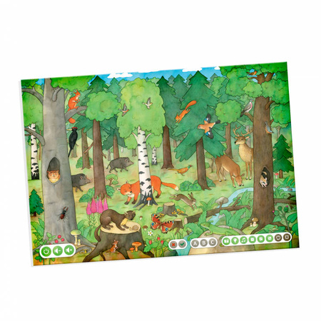 Czytaj z Albikiem Puzzle 100 el. Nasz las