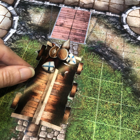 Naklejki Add-On Scenery for RPG Maps - War & Siege