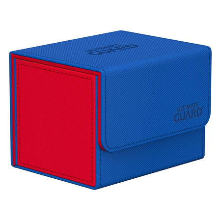 Pudełko na karty Sidewinder 100+ XenoSkin Blue/Red Niebiesko/Czerwone (UG)