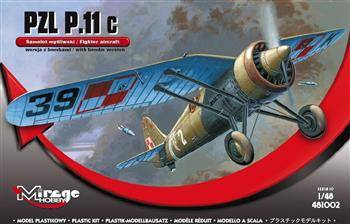 Mirage Hobby 481002 PZL P.11c Wersja z bombami