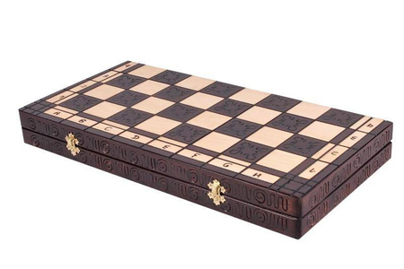Szachy drewniane Rzymskie / Roman 55cm