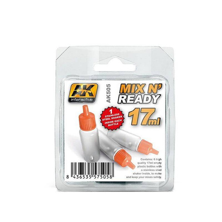 Ak Interactive MIX N' READY 17ml - 6 szt.