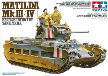 Tamiya 35300 Matilda Mk.III/IV  model plastikowy do sklejenia i pomalowania