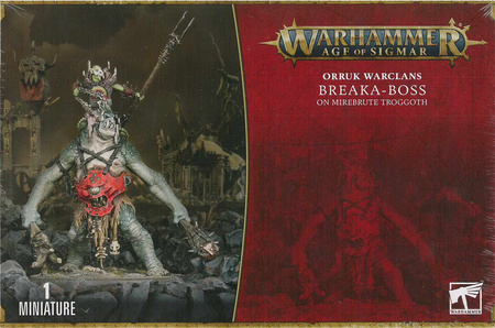 Orruk Warclans Breaka-Boss On Mirebrute Troggoth