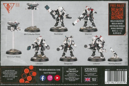 Kill Team T'au Empire XV26 Stealth Battlesuits