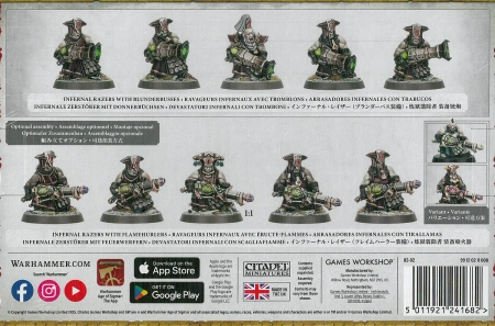 Helsmiths of Hashut Infernal Razers