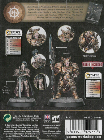 Adeptus Custodes Valerian and Aleya