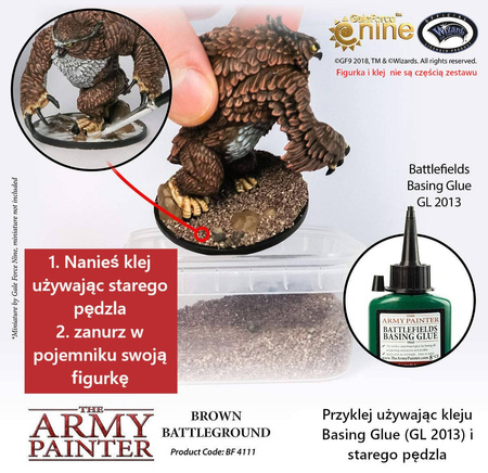 Army Painter Brown Battleground - podsypka