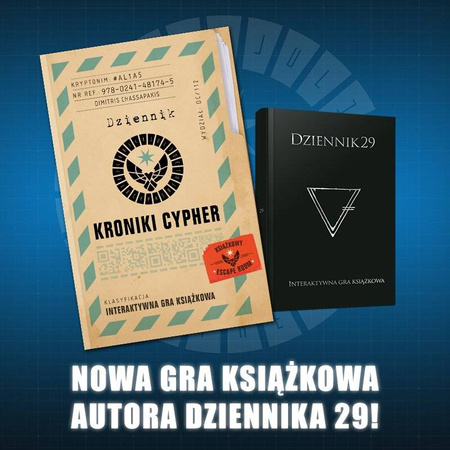 Dziennik Kroniki Cypher interaktywna gra książkowa