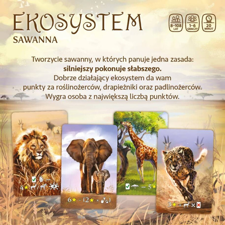 Ekosystem 3 Sawanna (Nasza Księgarnia)