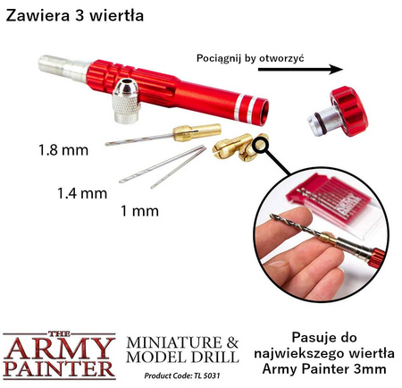 Army Painter Miniature and Model Drill - wiertarka