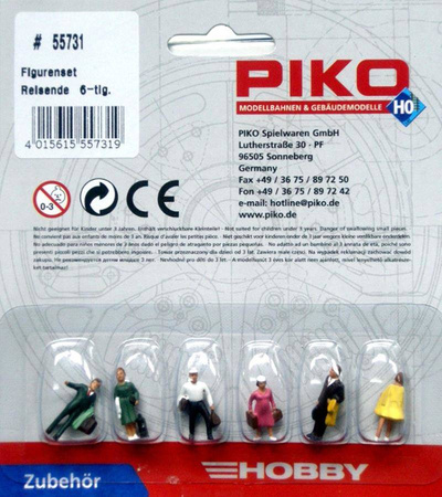 Piko 55731 - Figurki - Podróżni  6 szt.