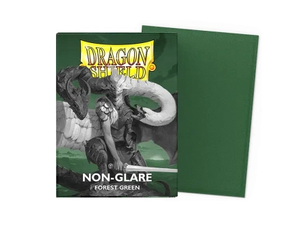 Koszulki Standard Dragon Shield Non-Glare Forest Green