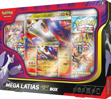Pokemon TCG Mega Latias ex Box