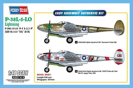 Hobby Boss 85805 P-38L-5-LO Lightning
