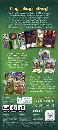 Władca Pierścieni Dwie Wieże Wciągająca gra karciana