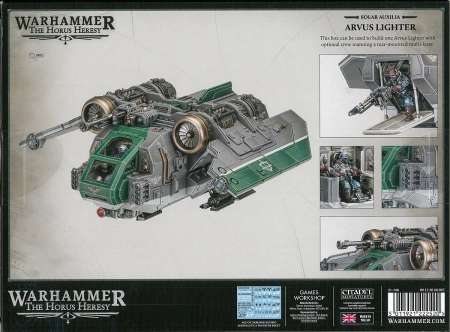 Horus Heresy Solar Auxilla Arvus Lighter