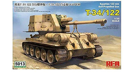 Ryefield Model 5013 T-34/122 Egyptian 122 mm