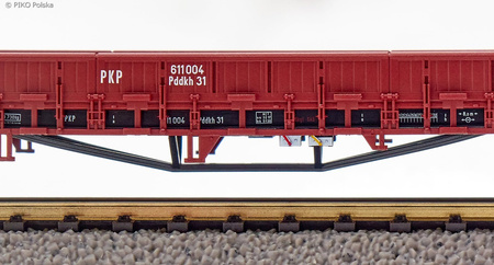 Piko 54458 Wagon platforma ex "Ulm", PKP, Ep. III