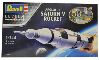 Revell 04909 Apollo 11 Saturn V Rocket model plastikowy do sklejenia i pomalowania