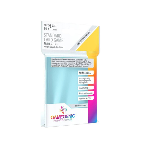 Gamegenic: Prime Standard Card Game Sleeves