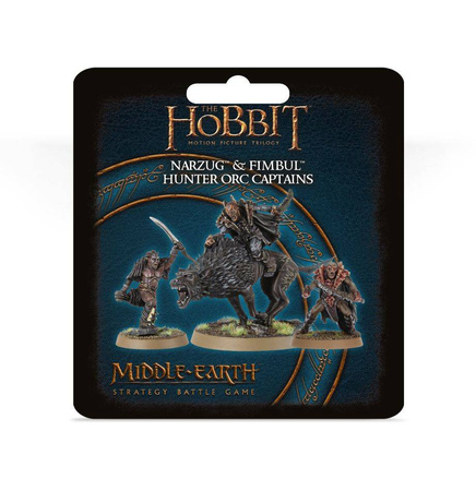 LOTR Narzug & Fimbul Hunter Orc Captains