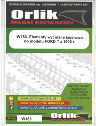 Orlik 163 – Koparka UNEX DH 411 - Model kartonowy