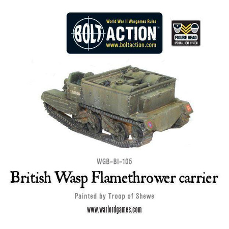 Bolt Action WWII British Wasp flamethrower carrier