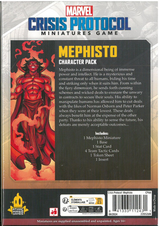 Marvel Crisis Protocol Mephisto CP66