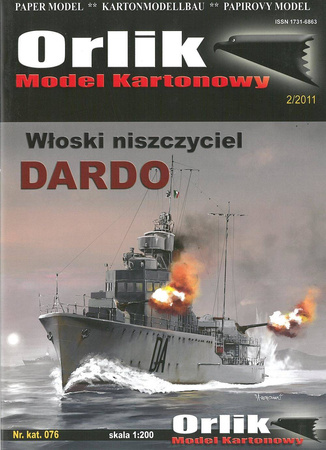 Orlik 076 Włoski niszczyciel Dardo