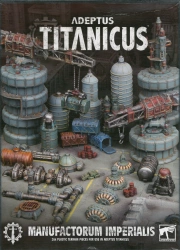 LBattletech / Legions Imperialis / Adeptus Titanicus Manufactorum Imperialis zestaw scenerii