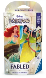 Disney Lorcana Fabled Amber & Sapphire - Princess Power