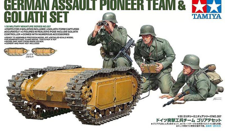 Tamiya 35357 German Assault Pioneer Team & Goliath