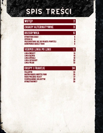 Serce Miasto Poniżej RPG Vermisjańskie Operacje Specjalne + PDF