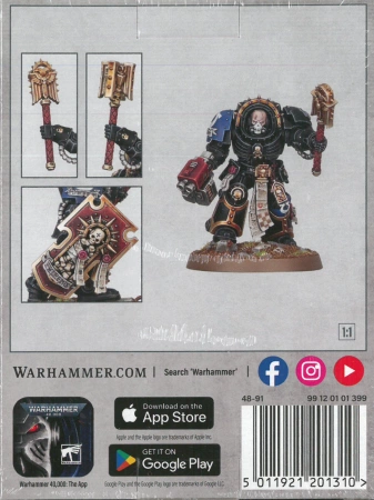 Space Marines Chaplain in Terminator Armour