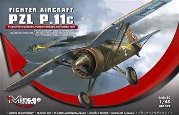 Mirage Hobby 481009 PZL P.11c 112 eskadra