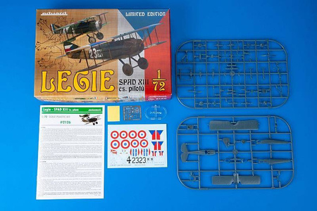 Eduard 2126 Legie Spad XIII CS. pilotu - Limited E
