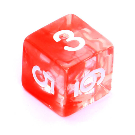 Zestaw kości REBEL RPG - Nebula - Czerwone