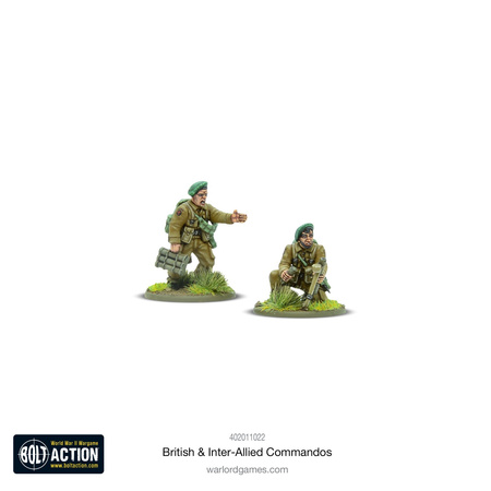 Bolt Action WWII British&Inter-Allied Commandos