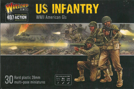 Bolt Action US Infantry WWII American Gls