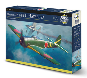 Arma Hobby 70078 Nakajima Ki-43 II Hayabusa model plastikowy do sklejenia i pomalowania