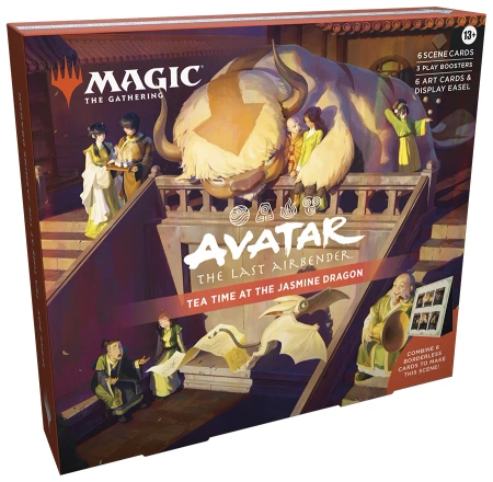 Magic: The Gathering Universes Beyond Avatar The Last Airbender Scene Box Tea Time At The Jasmine Dragon