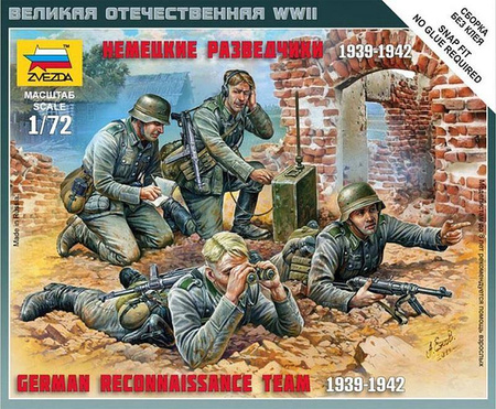 Zvezda 6153 German Reconnaissance Team 1939-1942