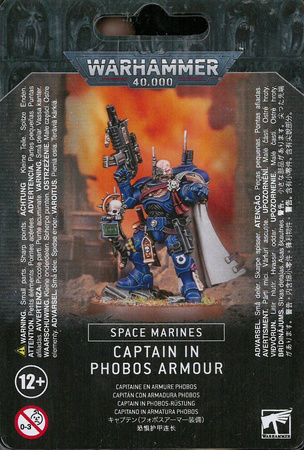 Space Marines Primaris Captain in Phobos Armour