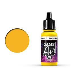 Farba Vallejo Game Air 72706 Sun Yellow